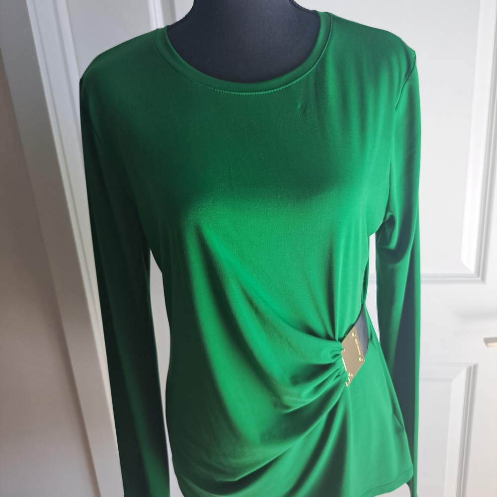 MICHAEL Michael Kors Green Blouse